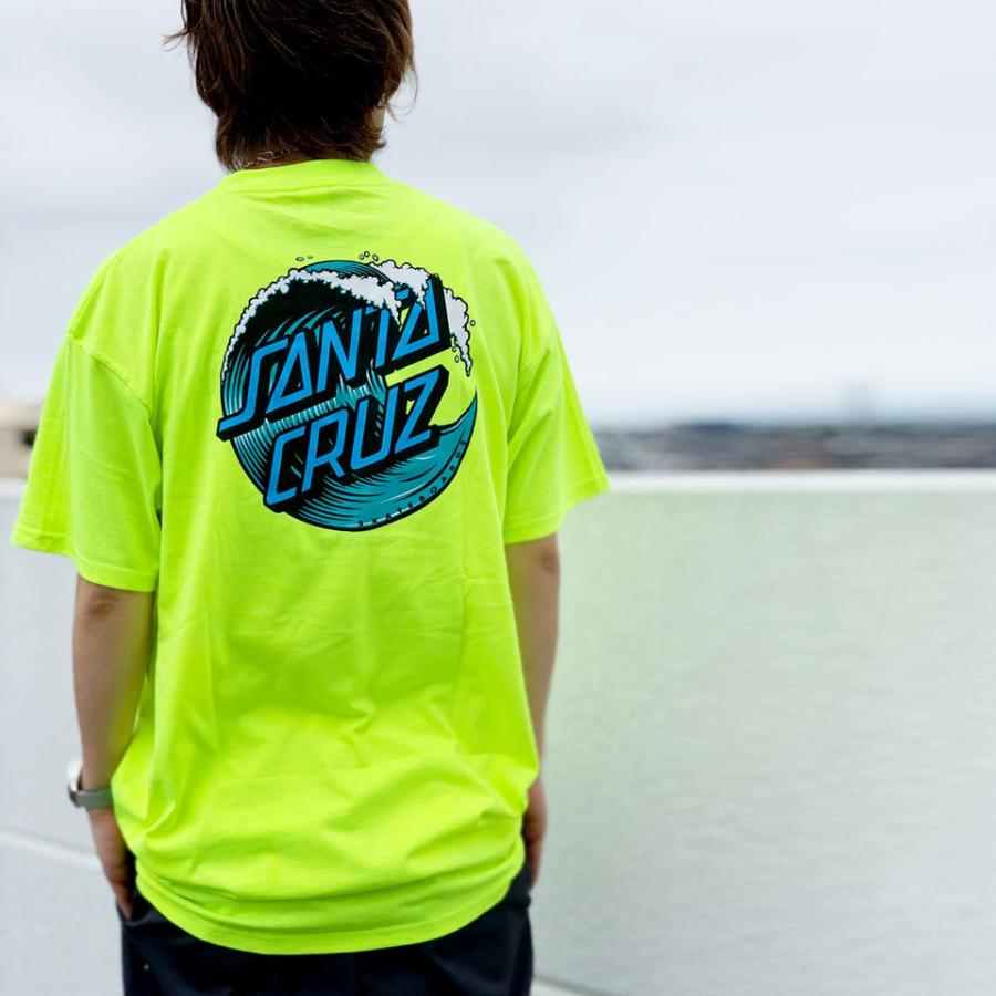 SANTA CRUZ（サンタクルーズ） 全2色 サンタクルズ Tシャツ WAVE DOT S