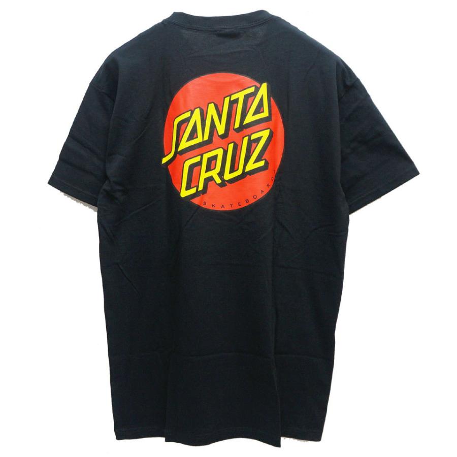 全2色 サンタクルーズ SANTA CRUZ サンタクルズ Tシャツ CLASSIC DOT S/S Tee 半袖  クラシックドット 定番ロゴ ホワイト ブラック 白 黒 WHITE BLACK｜mr-vibes｜10