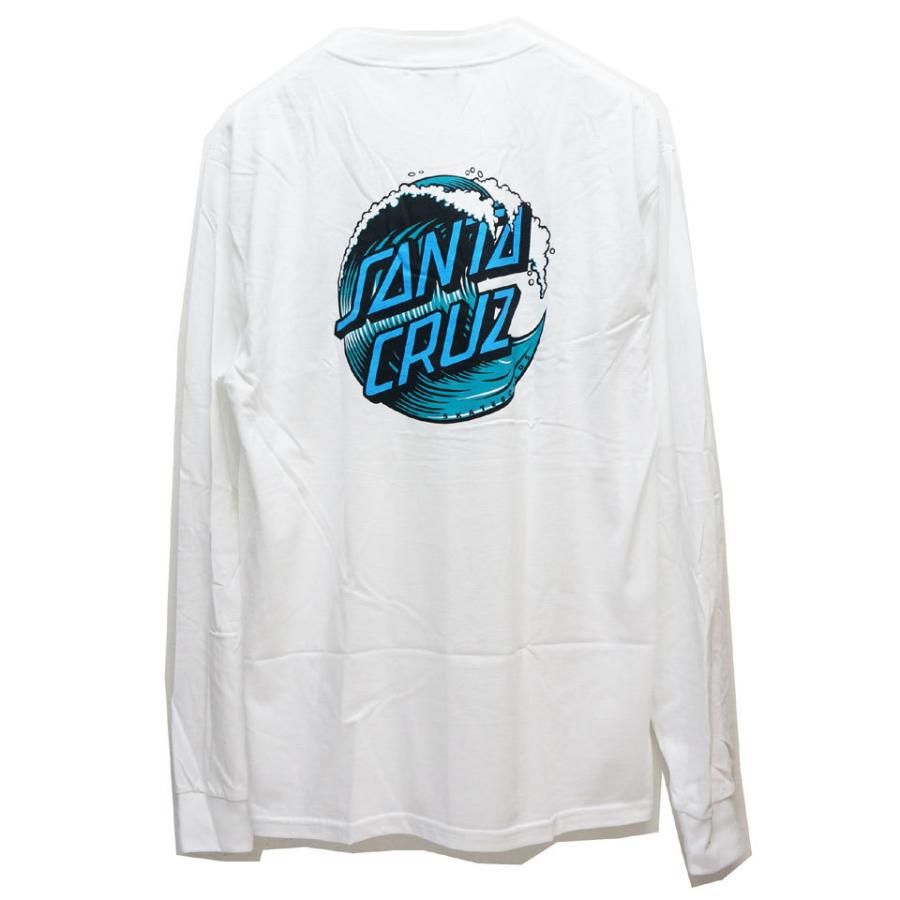 SANTA CRUZ   Wave Dot  サンタクルーズ　ロンT   白L SANTA CRUZ 全2色 サンタクルーズ サンタクルズ ロンT Tシャツ