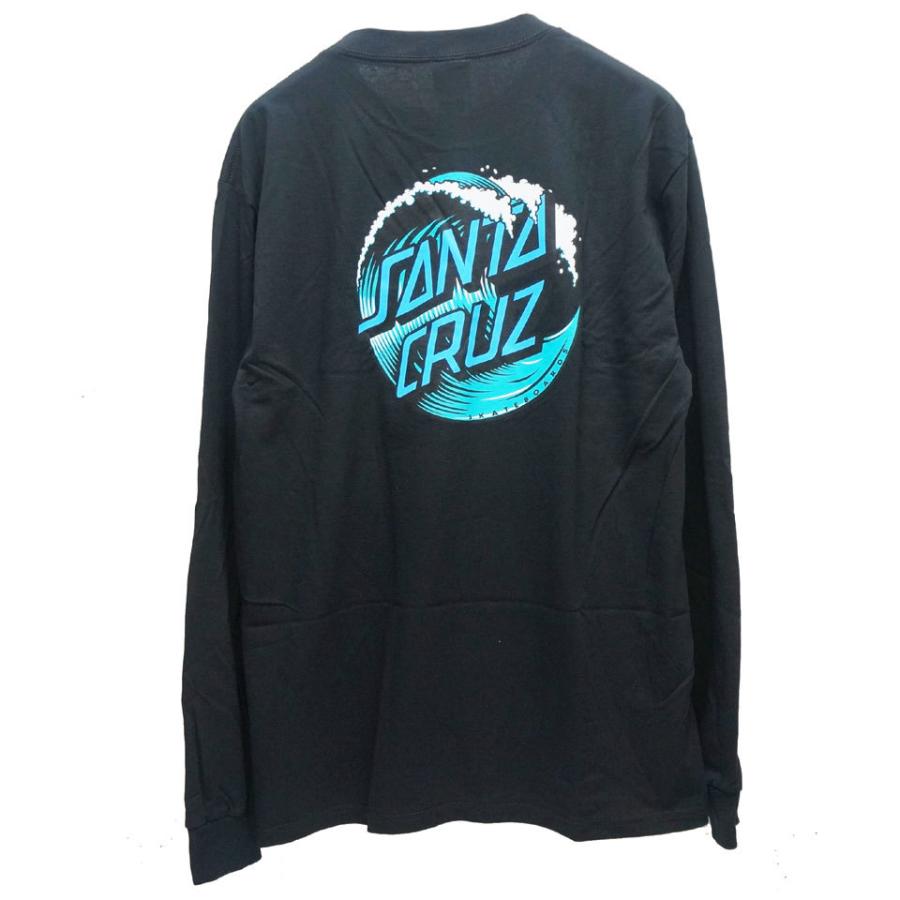 SANTA CRUZ   Wave Dot  サンタクルーズ　ロンT   黒M SANTA CRUZ 全2色 サンタクルーズ サンタクルズ ロンT Tシャツ