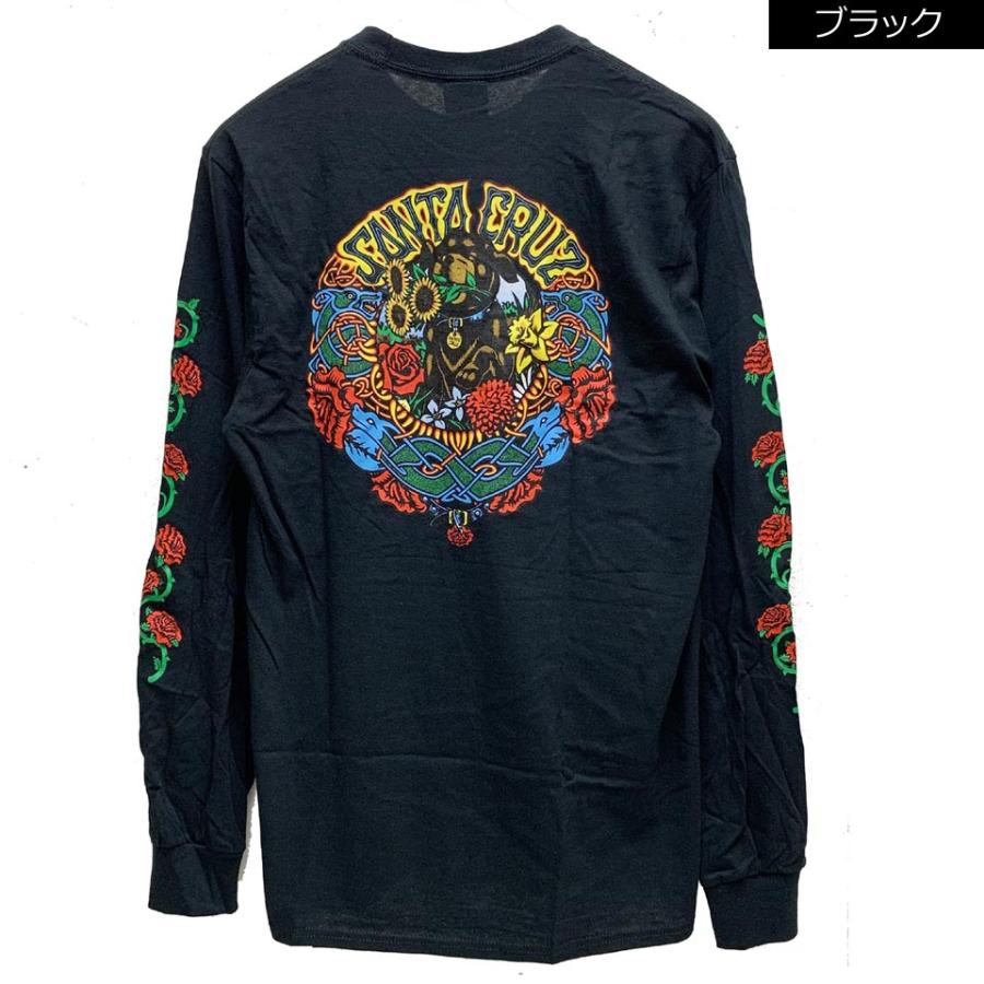 梅*し様 Santa Cruz サンデザイン Tシャツ ブラック SANTA CRUZ 全2色 サンタクルーズ サンタクルズ ロンT Tシャツ