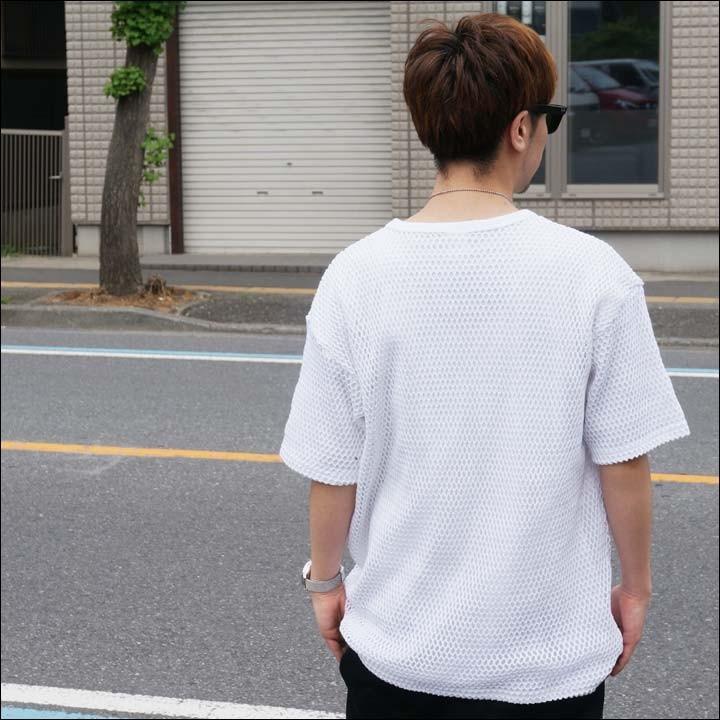 SPECIAL ONE スペシャルワン Tシャツ MARINA COTTON S/S Tee 編みシャツ 半袖 ホワイト 白 WHITE｜mr-vibes｜03