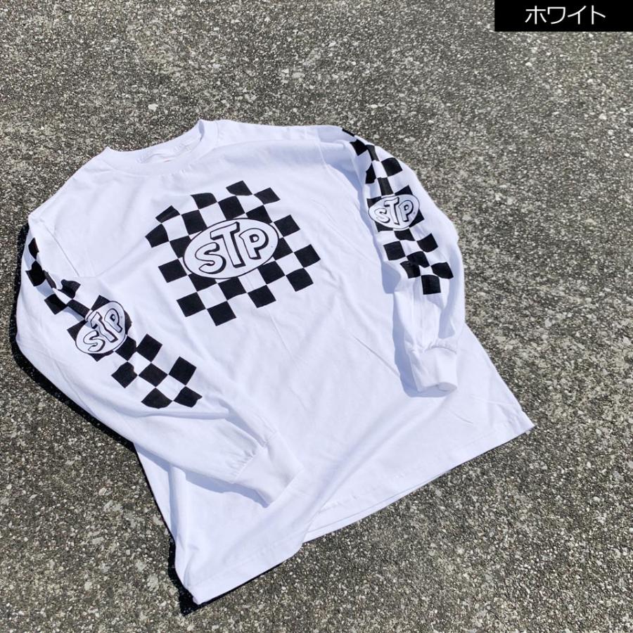 全2色 エスティーピー STP ロンT CHECKER L/S Tee Tシャツ 長袖