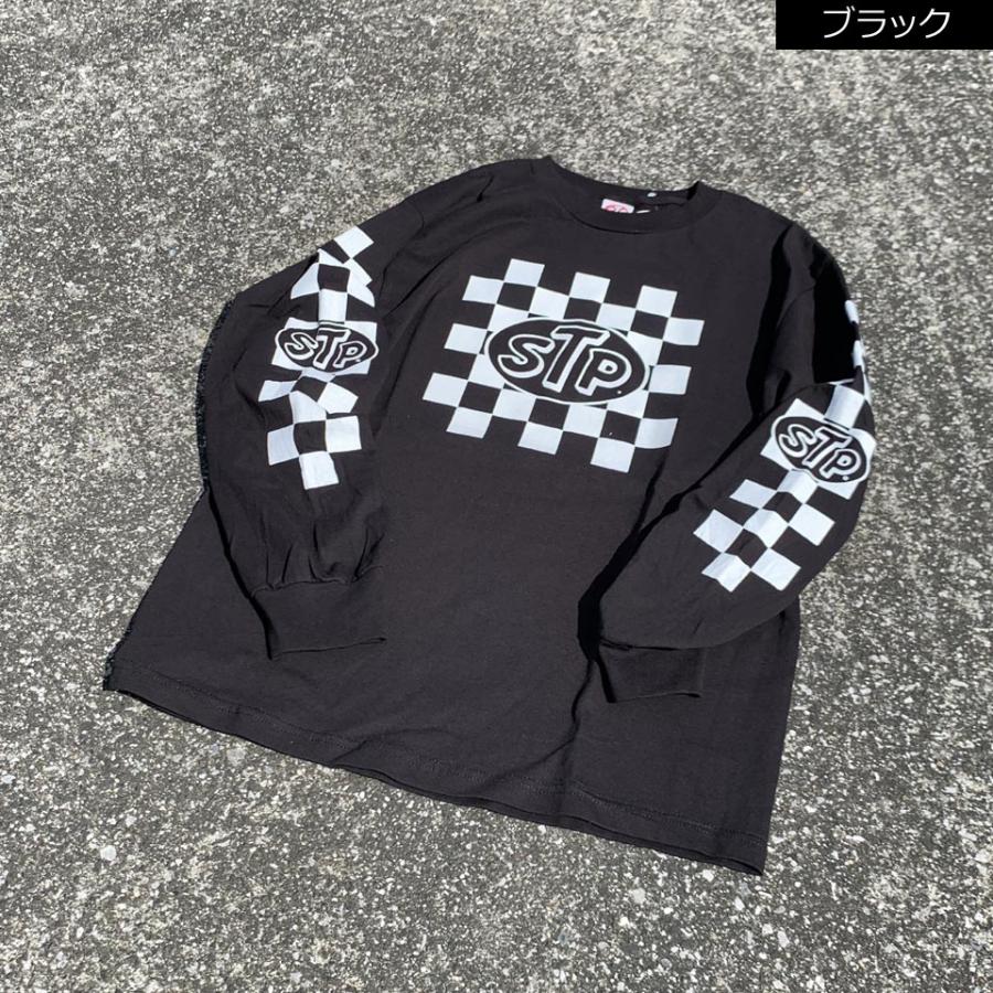 全2色 エスティーピー STP ロンT CHECKER L/S Tee Tシャツ 長袖