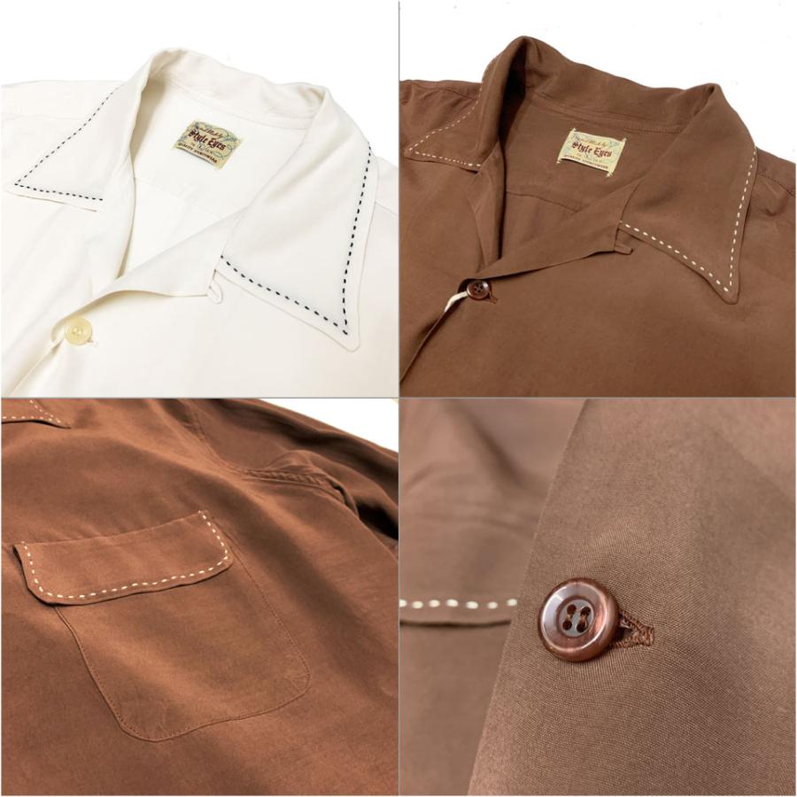 【Style Eyes】ボーリングシャツ　レーヨンシャツ　50s vintage STYLE EYES 全2色 スタイルアイズ レーヨンシャツ ボウリング