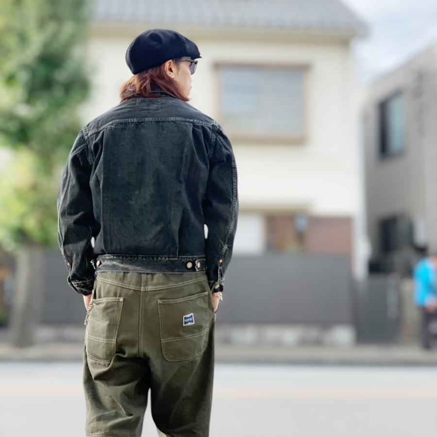 SUGAR CANE シュガーケーン デニムジャケット Gジャン 14.25oz. BLACK
