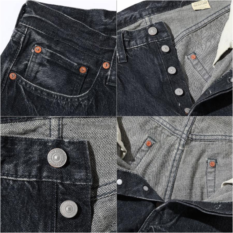 SUGAR CANE シュガーケーン デニム ジーンズ 14.25oz. BLACK DENIM