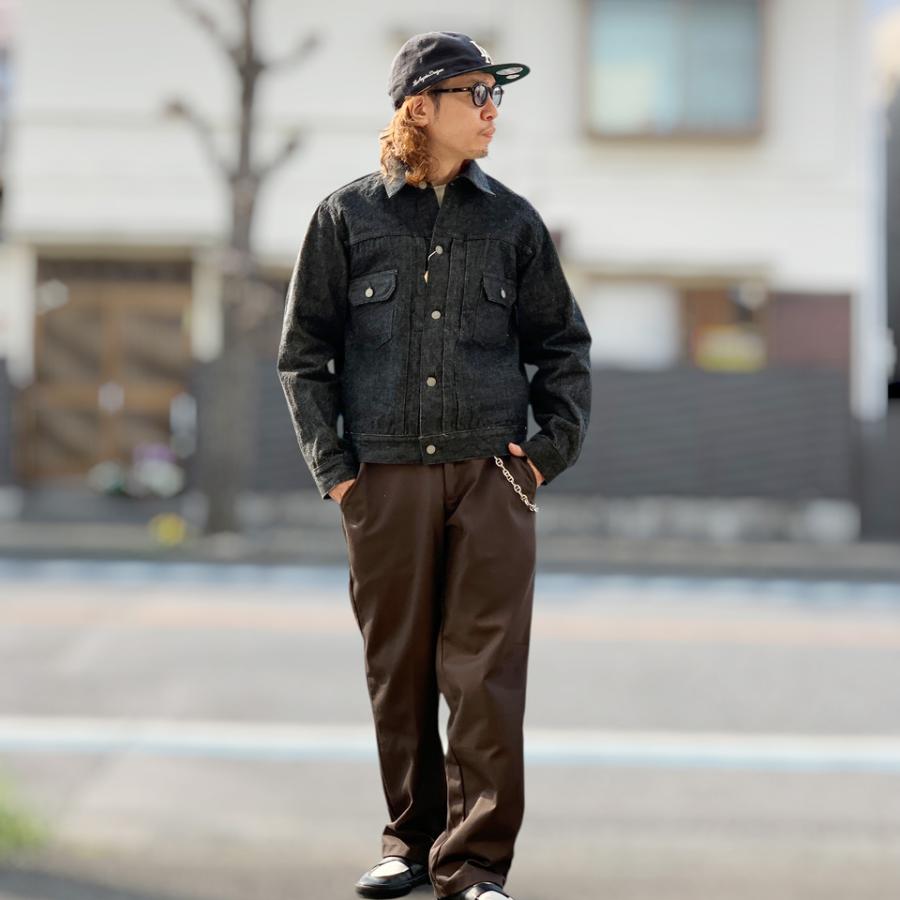 SUGAR CANE シュガーケーン デニムジャケット Gジャン 14.25oz. BLACK