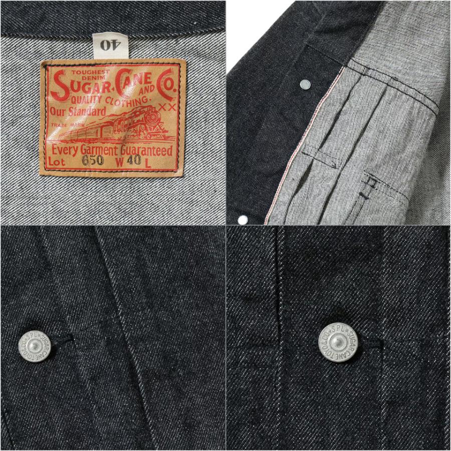r*s様 ヴィンテージ　Levi's　Gジャン　ビッグE シュガーケーン　Wra SUGAR CANE シュガーケーン デニムジャケット Gジャン 14.25oz. BLACK