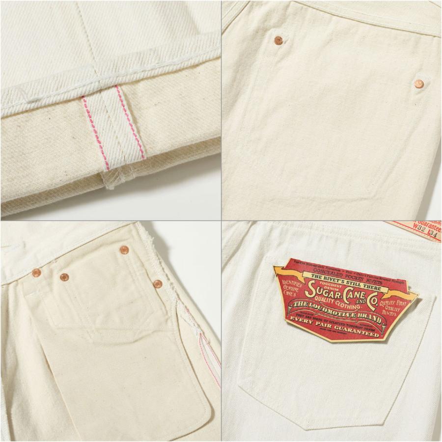 SUGAR CANE シュガーケーン デニム ジーンズ 13oz. WHITE DENIM “1947