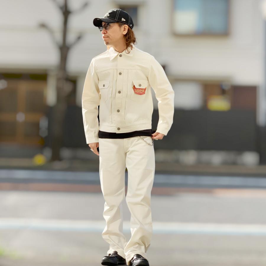 SUGAR CANE シュガーケーン デニム ジーンズ 13oz. WHITE DENIM “1947