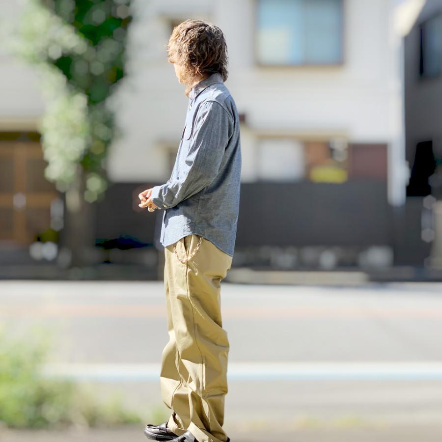SUGAR CANE シュガーケーン シャンブレーシャツ BLUE CHAMBRAY WORK
