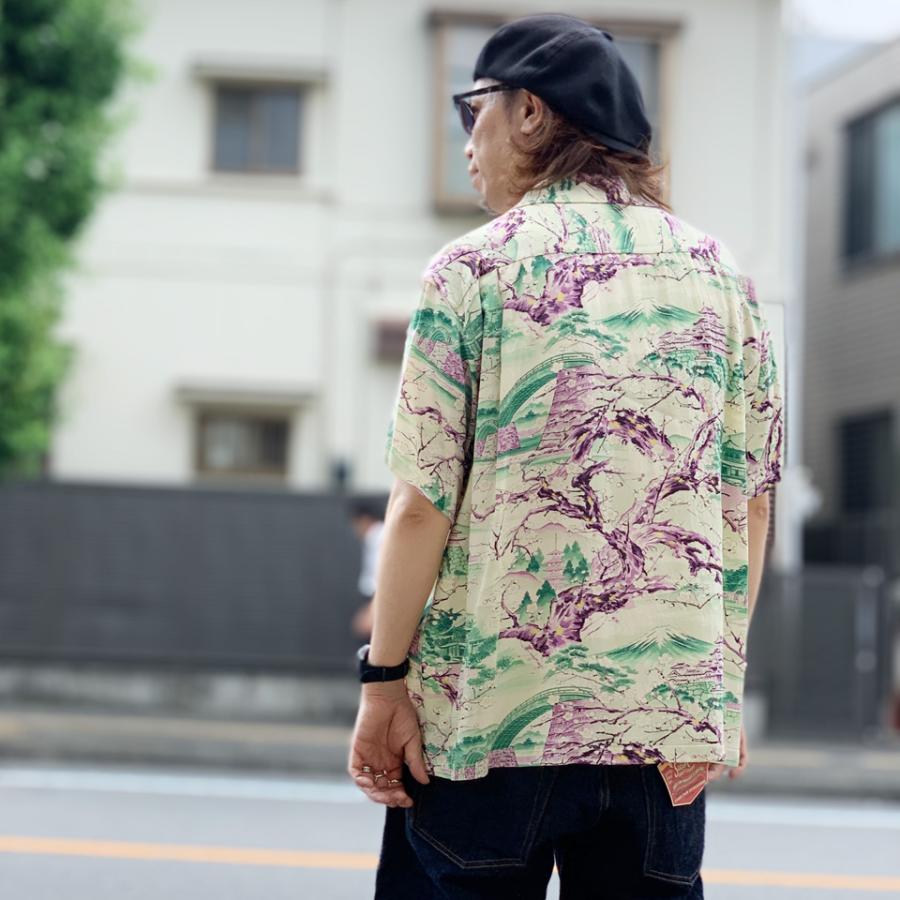 SUN SURF サンサーフ アロハシャツ ハワイアンシャツ RAYON HAWAIIAN S