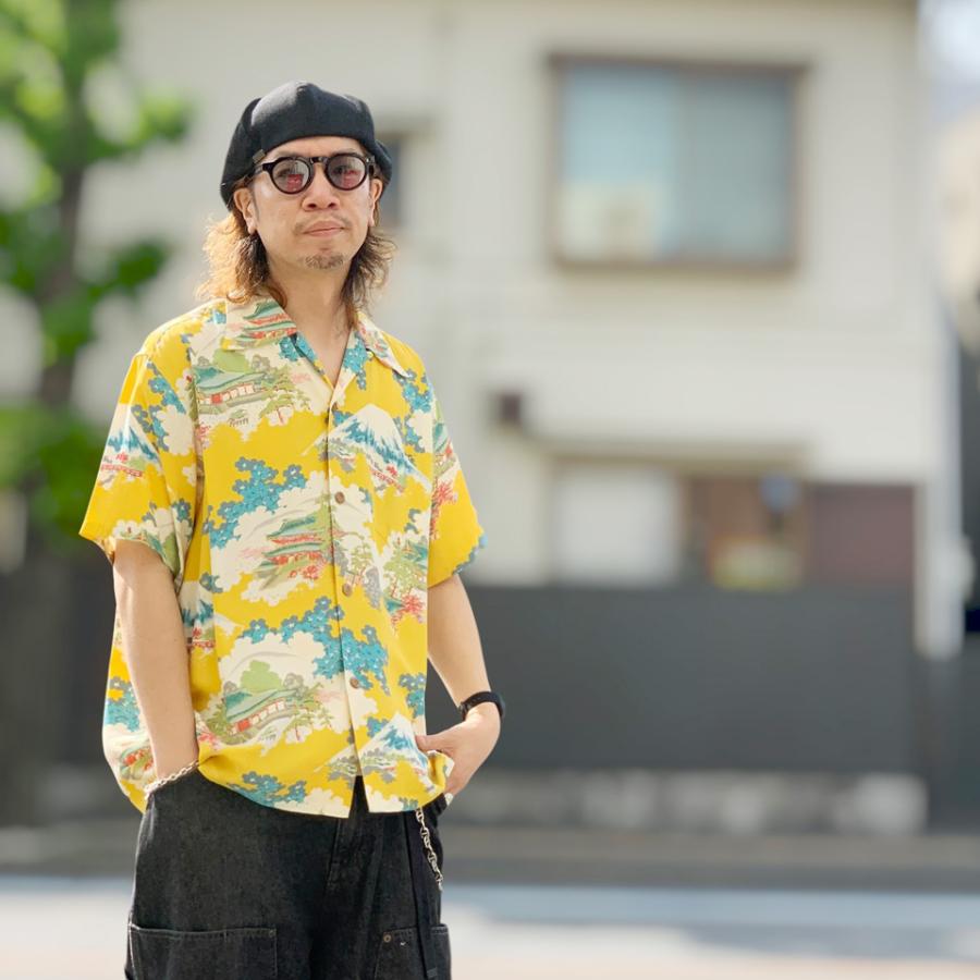 SUN SURF サンサーフ アロハシャツ ハワイアンシャツ RAYON HAWAIIAN