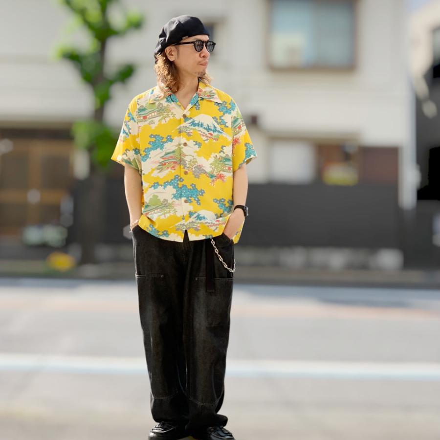 SUN SURF サンサーフ アロハシャツ ハワイアンシャツ RAYON HAWAIIAN