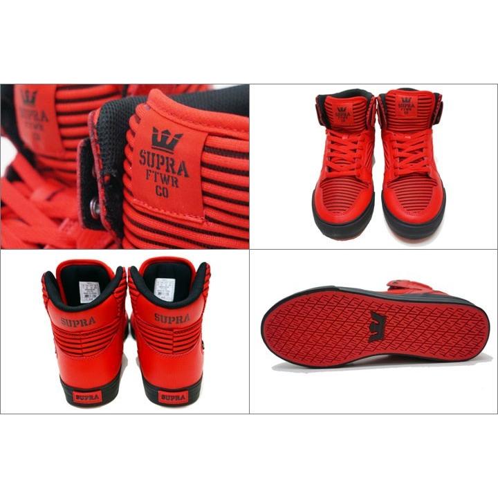 Supra スープラ Vaider ベイダー レッド ブラック Red 赤 005 603 スニーカー 靴 送料無料 Supra1705red Mr Vibes 通販 Yahoo ショッピング