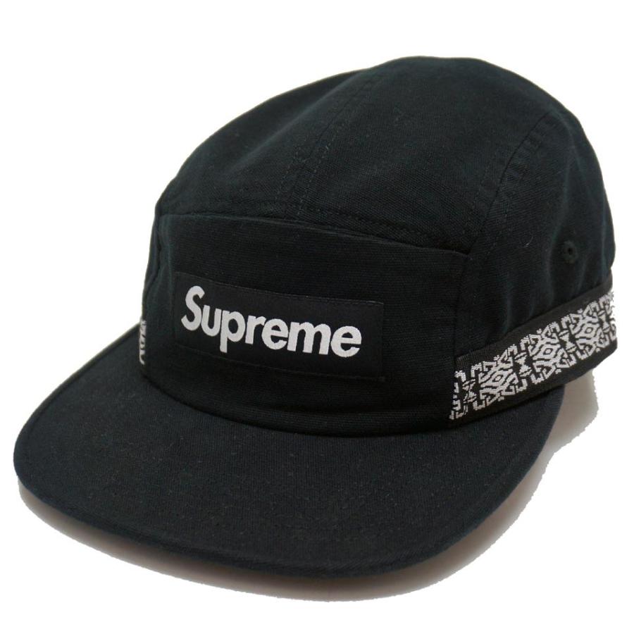シュプリーム SUPREME シュプリーム キャップ SIDE TAPE CAMP CAP