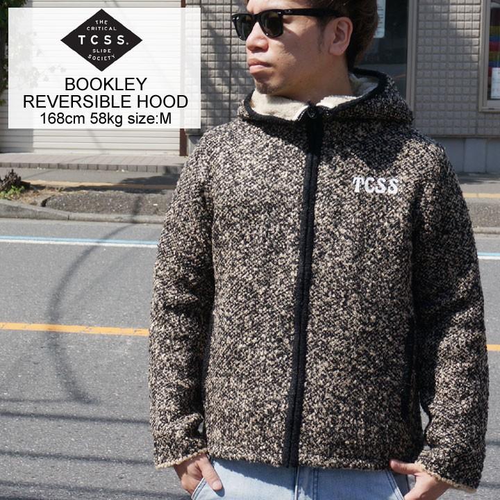 TCSS ティーシーエスエス リバーシブルパーカー BOOKLEY REVERSIBLE