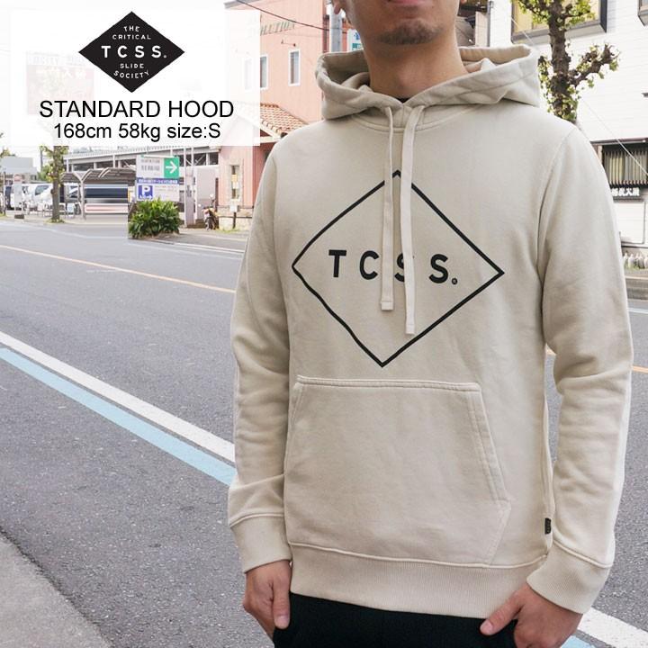 TCSS ティーシーエスエス パーカー STANDARD HOOD フーディー 定番ロゴ 
