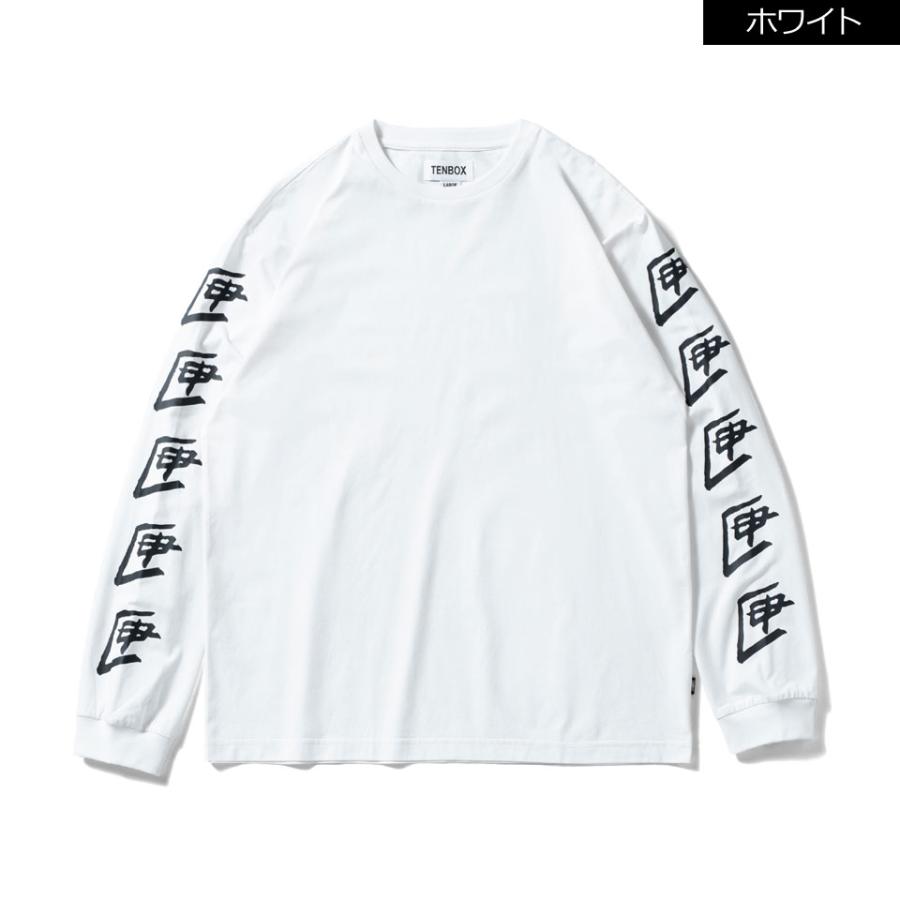 全3色 TENBOX 10匣 テンボックス ロンT Tシャツ BOX L/S Tee ブラック
