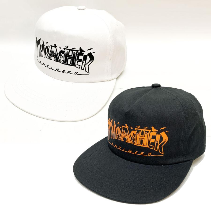 THRASHER（スラッシャー） スナップバック キャップ ANTIHERO PIGEON