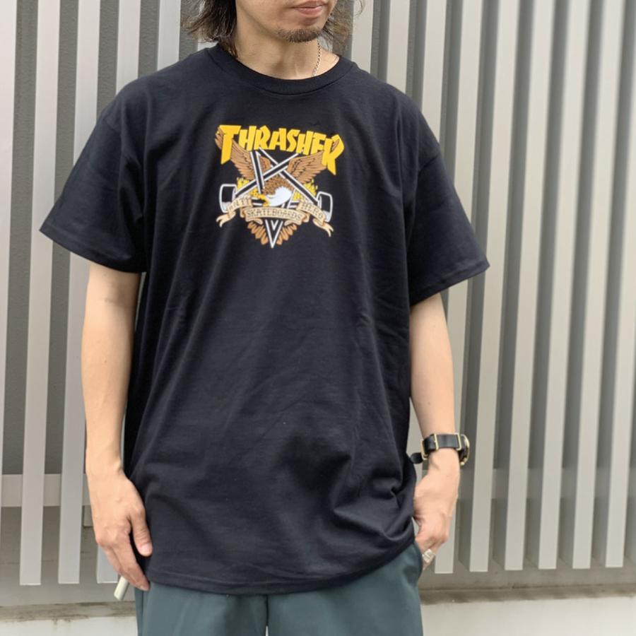 福袋・半額ポスター - クリーニング屋さん専用の通 ANTIHERO Tシャツ スラッシャー THRASHER EAGLE Tee SS GRAM 服＆ファッション小物