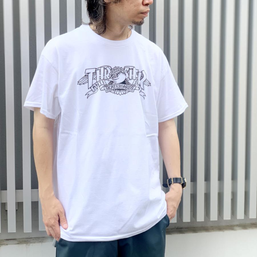 THRASHER スラッシャー Tシャツ ANTIHERO MAG BANNER SS Tee