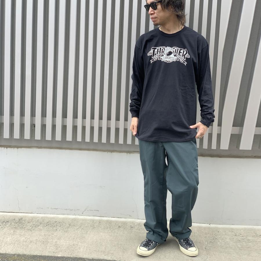 THRASHER スラッシャー ロンT Tシャツ ANTIHERO MAG BANNER LS