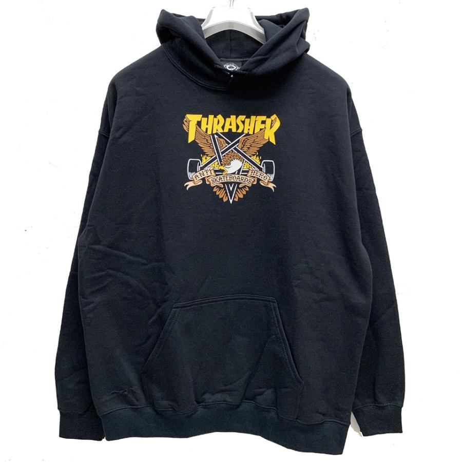 THRASHER（スラッシャー） パーカー ANTIHERO EAGLE GRAM P/O HOODIE