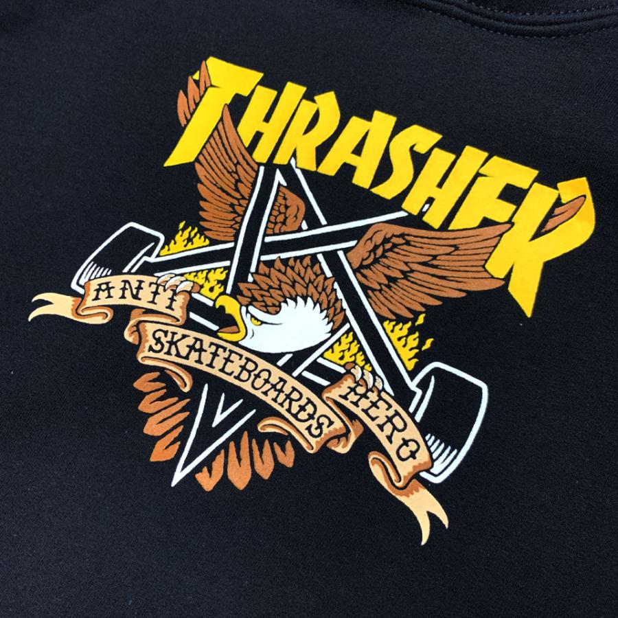 THRASHER（スラッシャー） パーカー ANTIHERO EAGLE GRAM P/O HOODIE