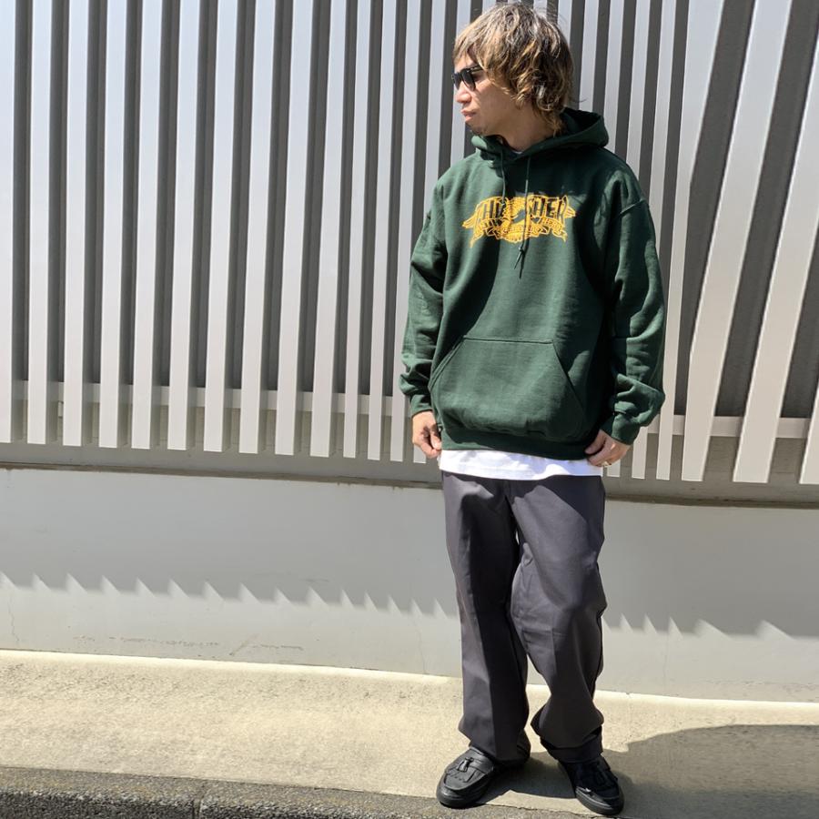 THRASHER（スラッシャー） パーカー ANTIHERO MAG BANNER P/O HOODIE