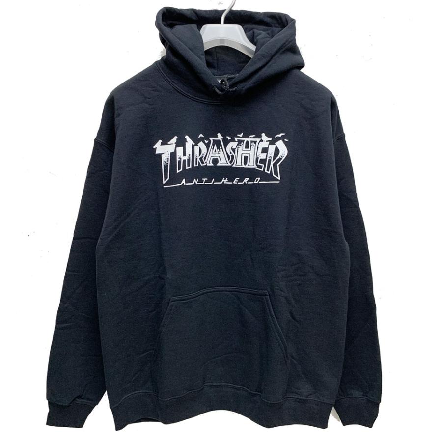 THRASHER（スラッシャー） パーカー ANTIHERO PIGEON MAG P/O HOODIE