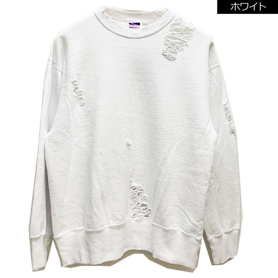全2色 スリフティルック THRIFTY LOOK クルースウェット WORN