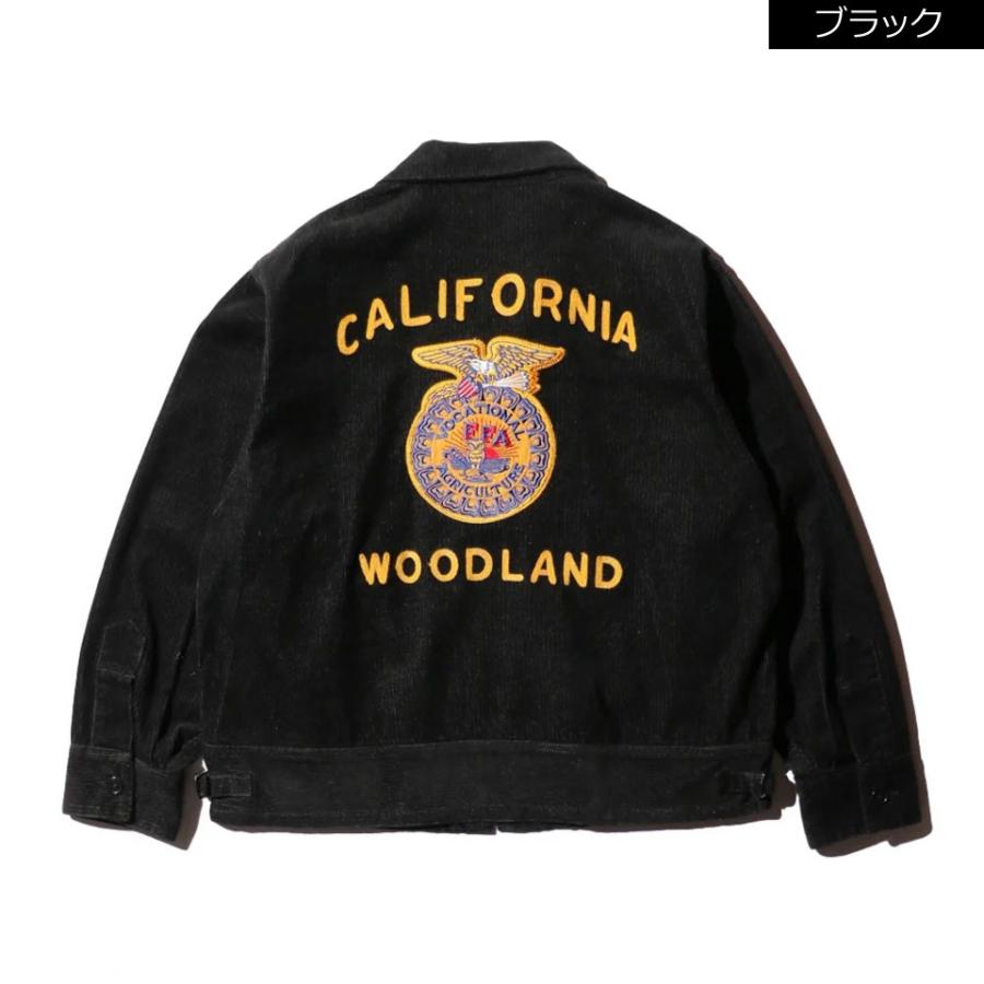 50s コーデュロイジャケット　FFAジャケット 50年代 ビンテージ FFA NATIONAL アメリカ国立農業学校 MANTI