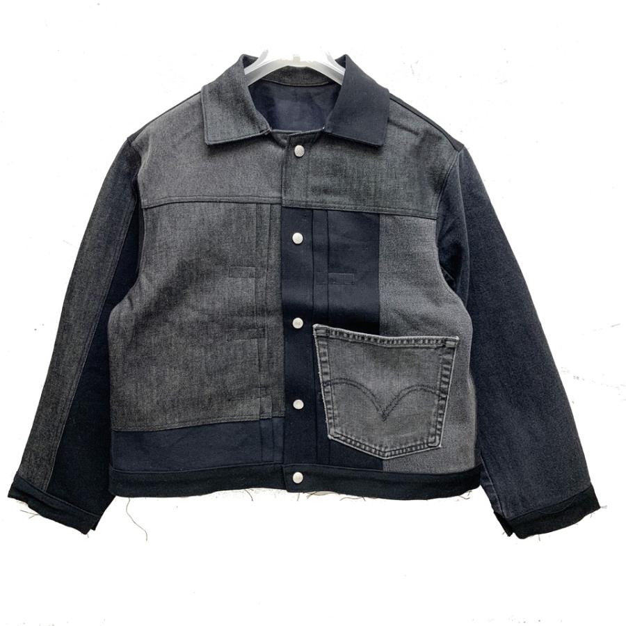 SALE セール スリフティルック THRIFTY LOOK リメイクデニムジャケット
