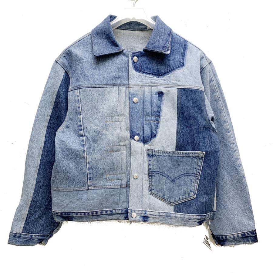 スリフティルック THRIFTY LOOK リメイクデニムジャケット DENIM