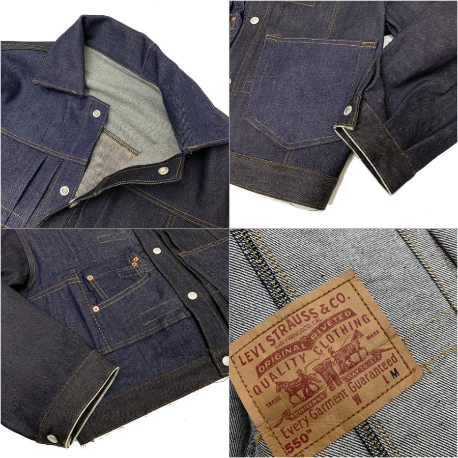 スリフティルック THRIFTY LOOK デニムジャケット DENIM REMAKE PLEATS