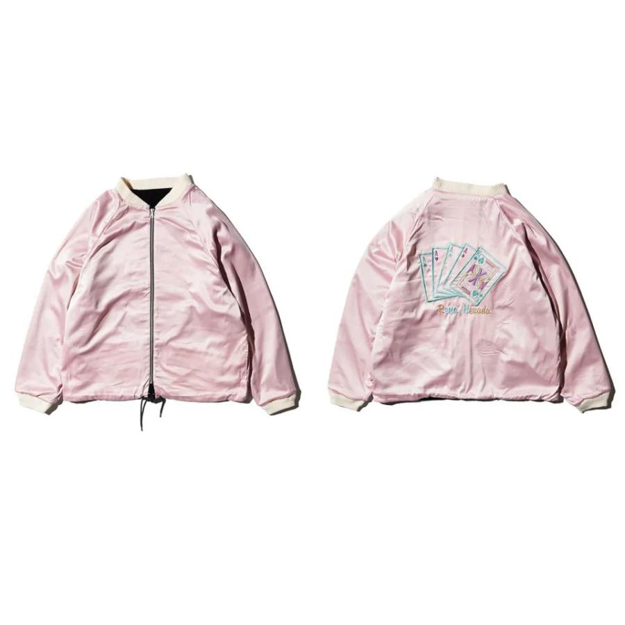 スリフティルック THRIFTY LOOK スーベニアジャケット SNAKE & SKULL