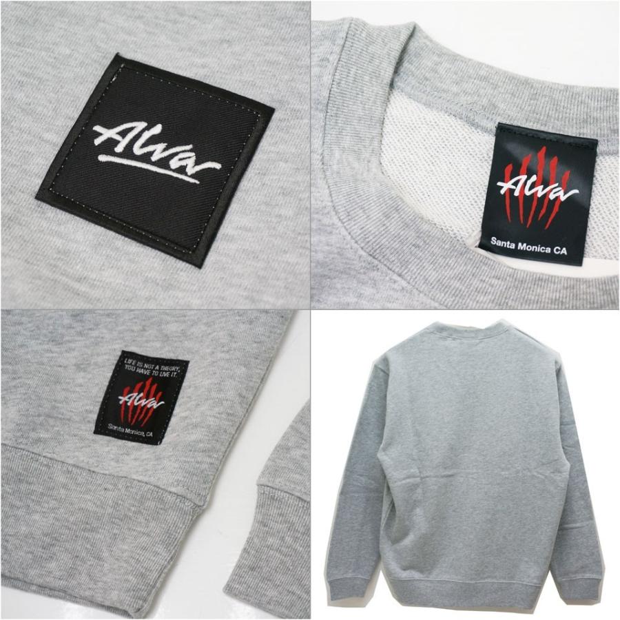 トニーアルバ TONY ALVA クルースウェット BOX LOGO CREW SWEAT アルバ 