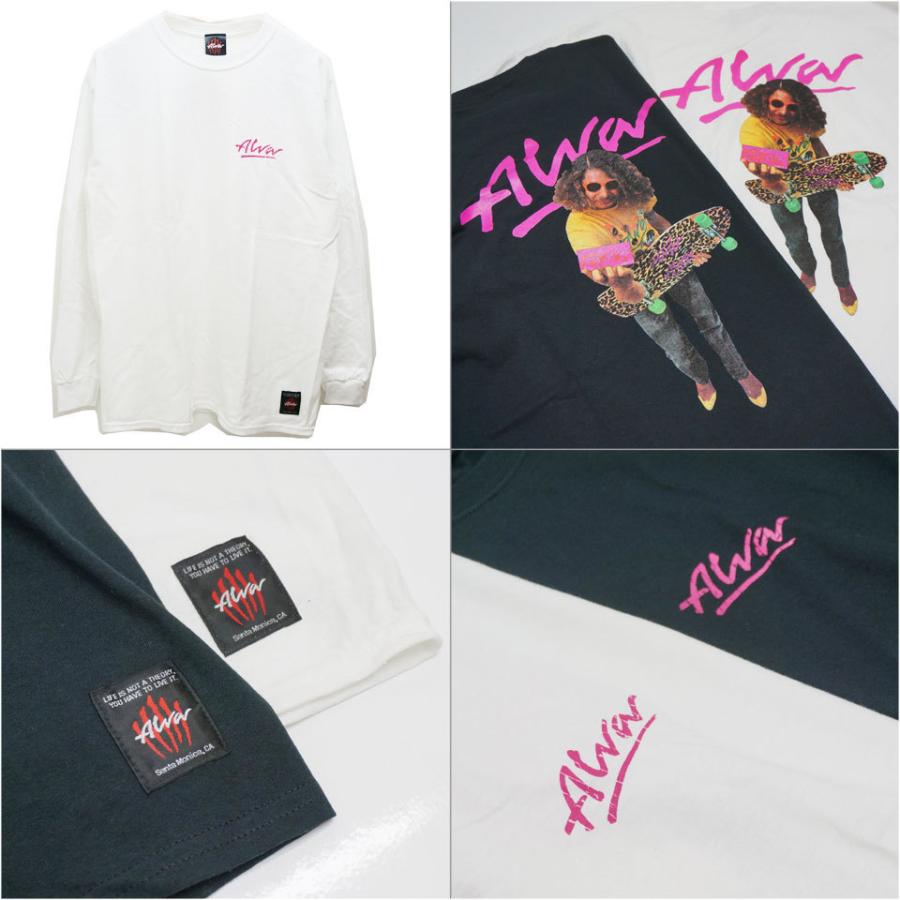 全2色 トニーアルバ TONY ALVA ロンT Tシャツ PHOTO L/S Tee