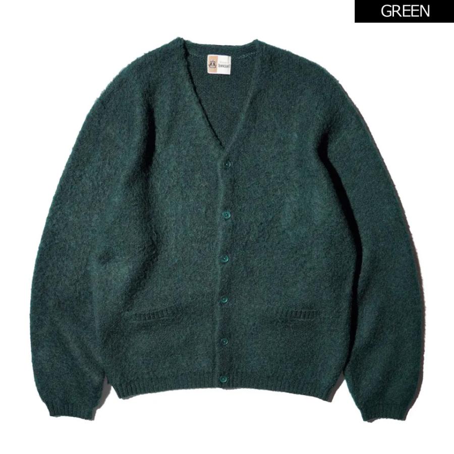 TOWNCRAFT（タウンクラフト） 全3色 シャギーカーディガン MOHAIR