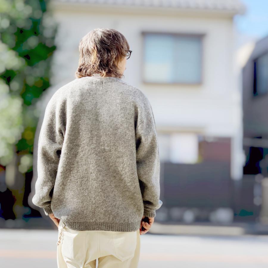TOWNCRAFT（タウンクラフト） 全4色 シャギーカーディガン MOHAIR