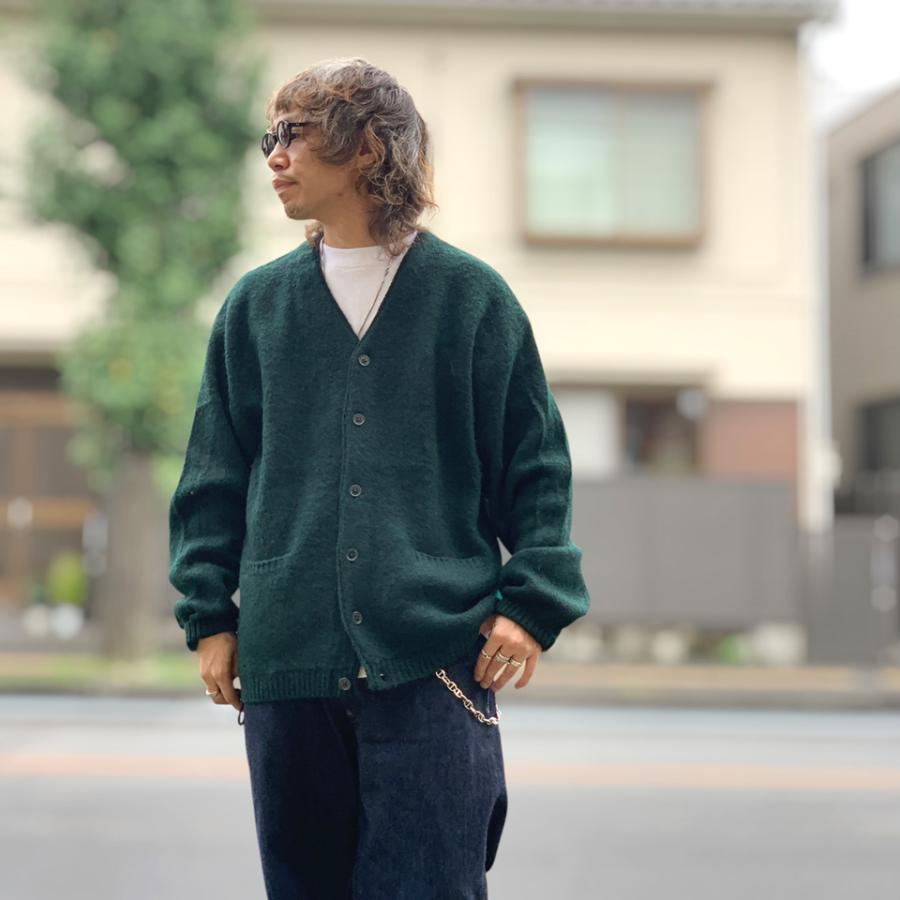 TOWNCRAFT（タウンクラフト） 全3色 シャギーカーディガン MOHAIR