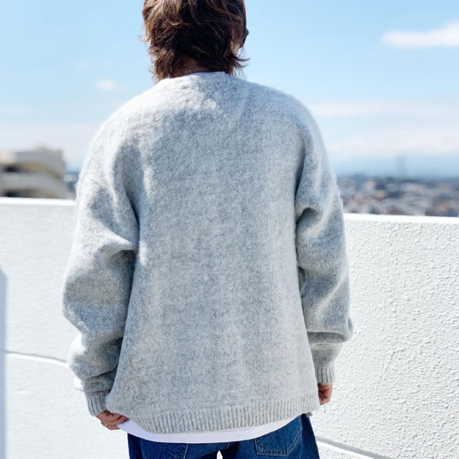 TOWNCRAFT タウンクラフト シャギーカーディガン SOLID SHAGGY