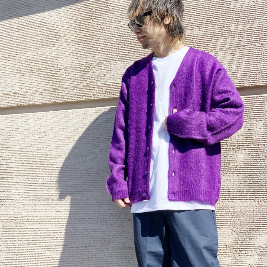 TOWNCRAFT タウンクラフト シャギーカーディガン SOLID SHAGGY TOWNCRAFT タウンクラフト シャギーカーディガン SOLID SHAGGY