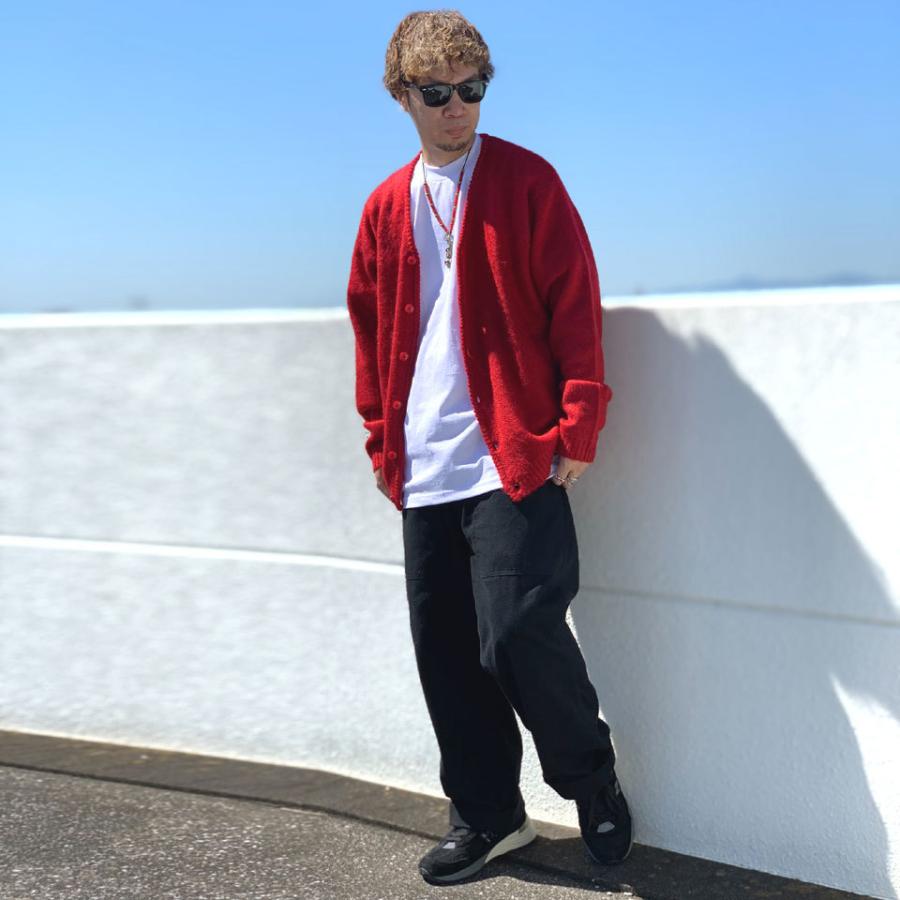 TOWNCRAFT（タウンクラフト） シャギーカーディガン SOLID SHAGGY