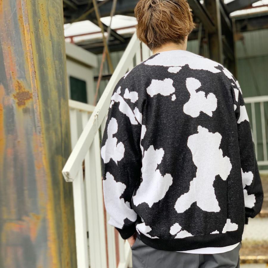 TOWNCRAFT タウンクラフト カーディガン JAQUARD CARDIGAN 総柄 TOWNCRAFT タウンクラフト カーディガン JAQUARD CARDIGAN 総柄
