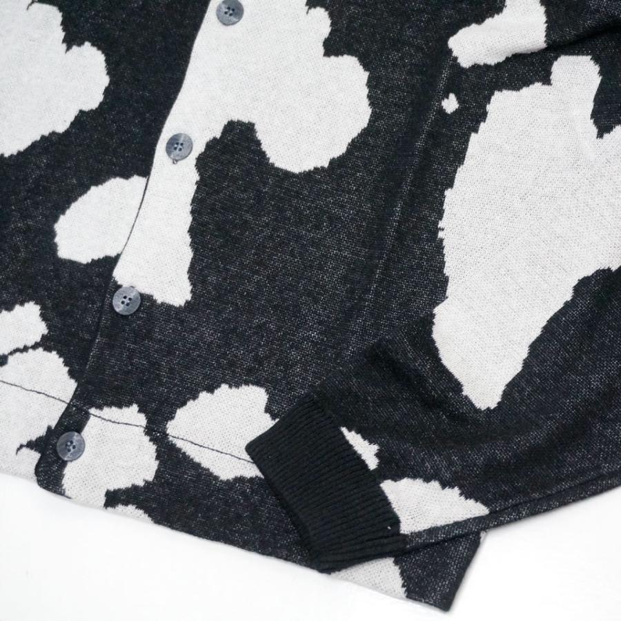 TOWNCRAFT タウンクラフト カーディガン JAQUARD CARDIGAN 総柄 TOWNCRAFT タウンクラフト カーディガン JAQUARD CARDIGAN 総柄