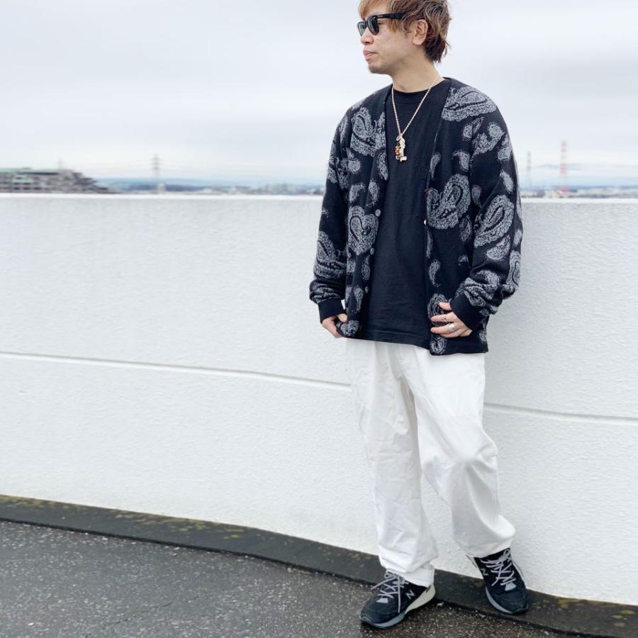 TOWNCRAFT（タウンクラフト） カーディガン JAQUARD CARDIGAN 総柄