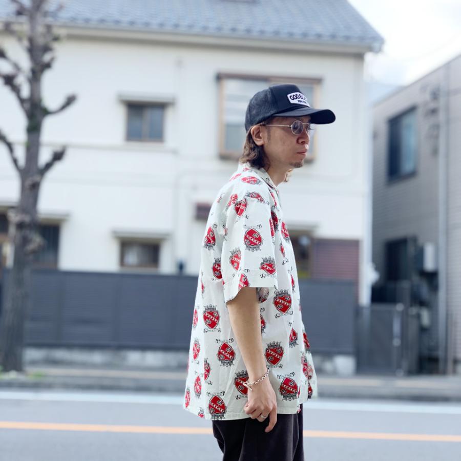 TOWNCRAFT（タウンクラフト） パジャマシャツ HEART PRINTED PAJAMA
